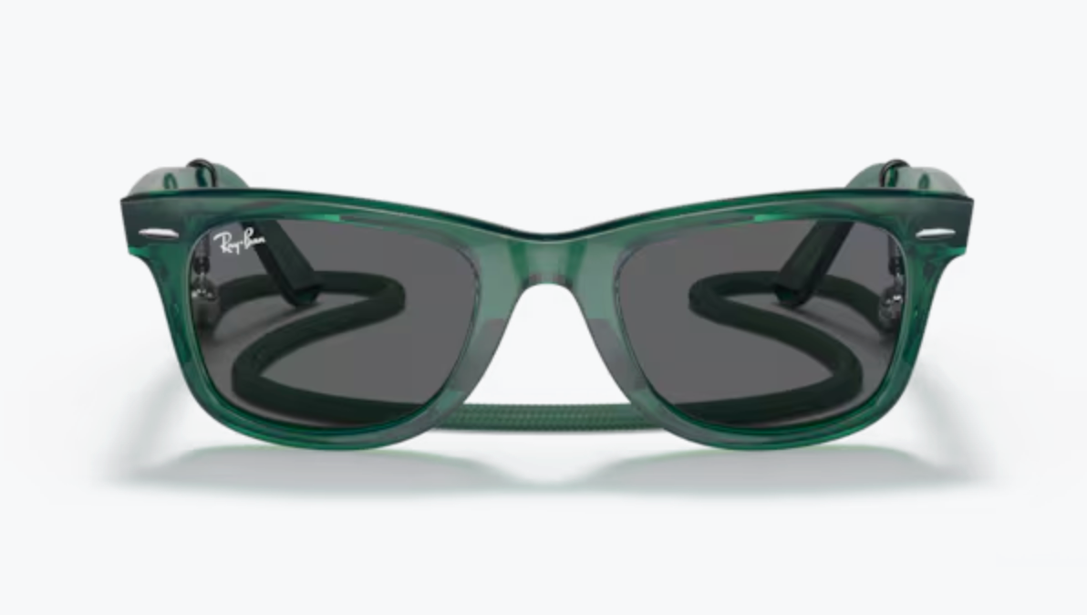 2 Lentes de repuesto para Ray-Ban RB2140 WAYFARER Gris Oscuro medida 50