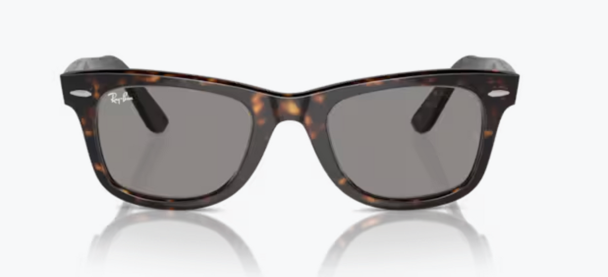 2 Lentes de repuesto para Ray-Ban RB2140 WAYFARER Gris medida 50