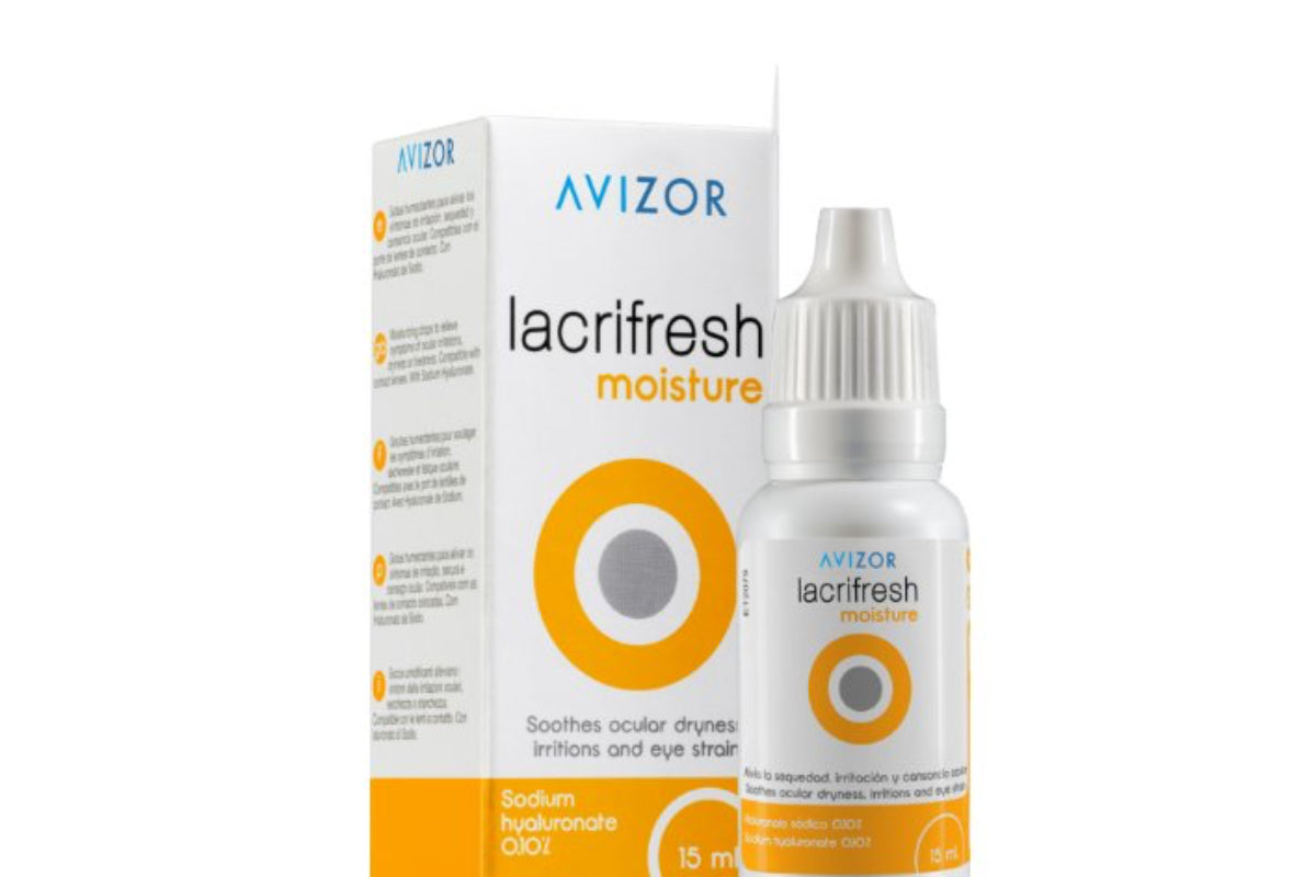 Gotas Lacrifresh Moisture para Lentes de Contacto Avizor 0,10% 10ml