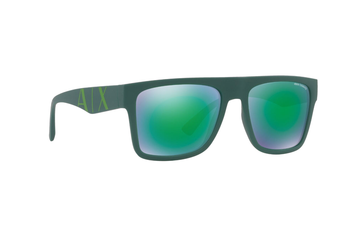 Lentes de Sol Matte Green Exchange Armani