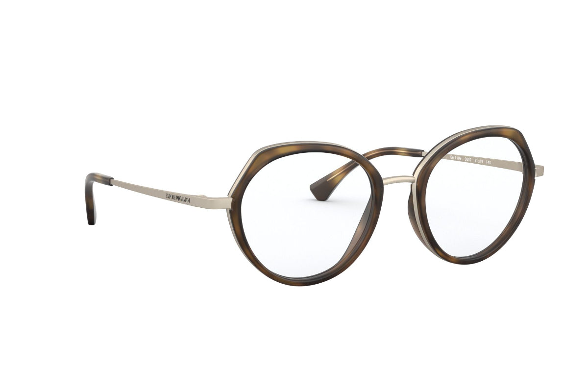 Lentes Opticos Matte Pale Gold Emporio Armani