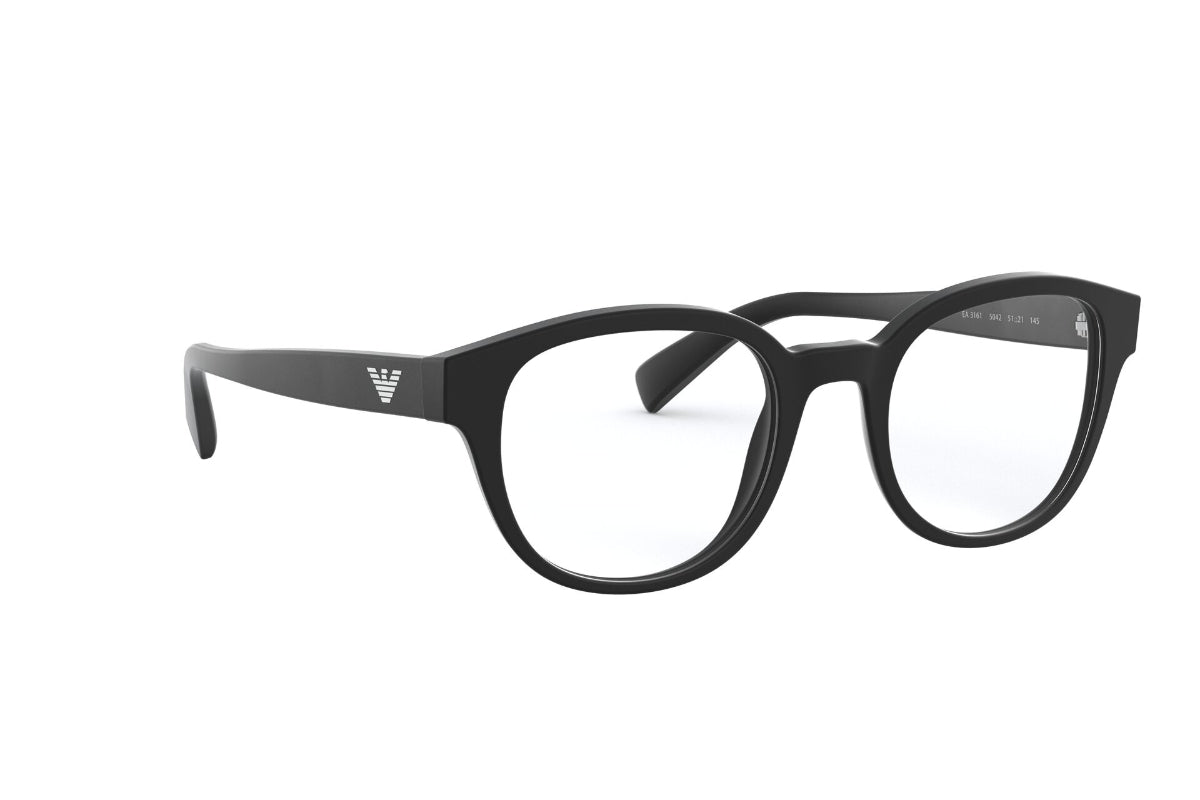 Lentes Ópticos Matte Black Emporio Armani