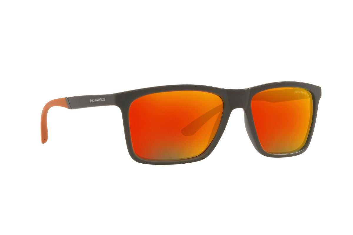 Lentes de Sol Matte Grey Emporio Armani