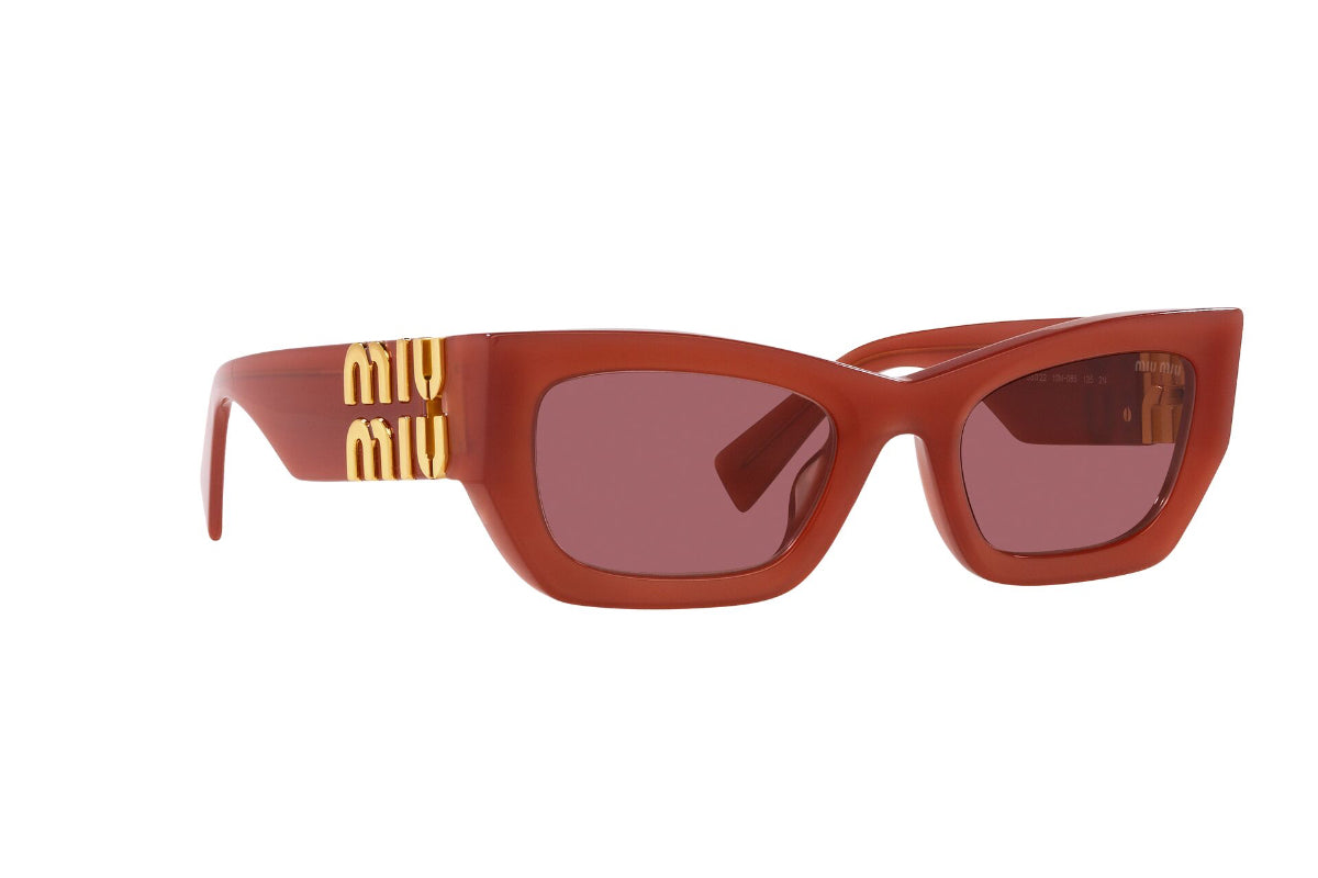 Miu Miu Lentes de Sol Cognac MU09WS