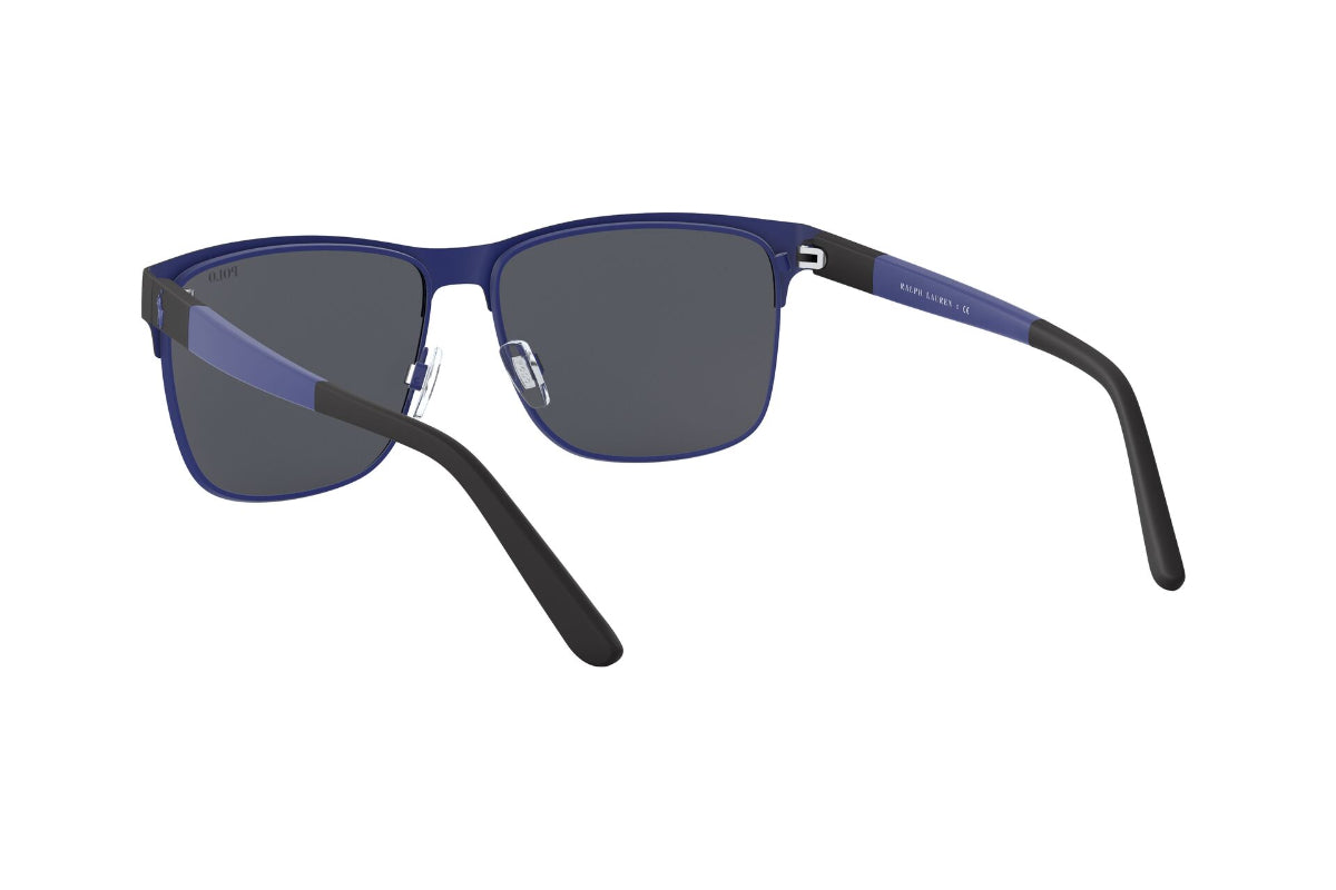 Lentes de Sol Matte Black On Matte Royal Polo