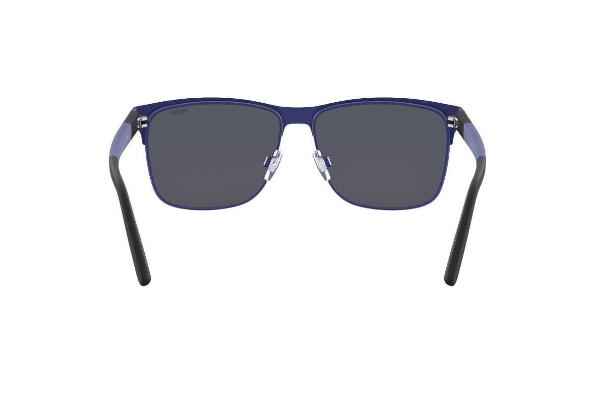 Lentes de Sol Matte Black On Matte Royal Polo