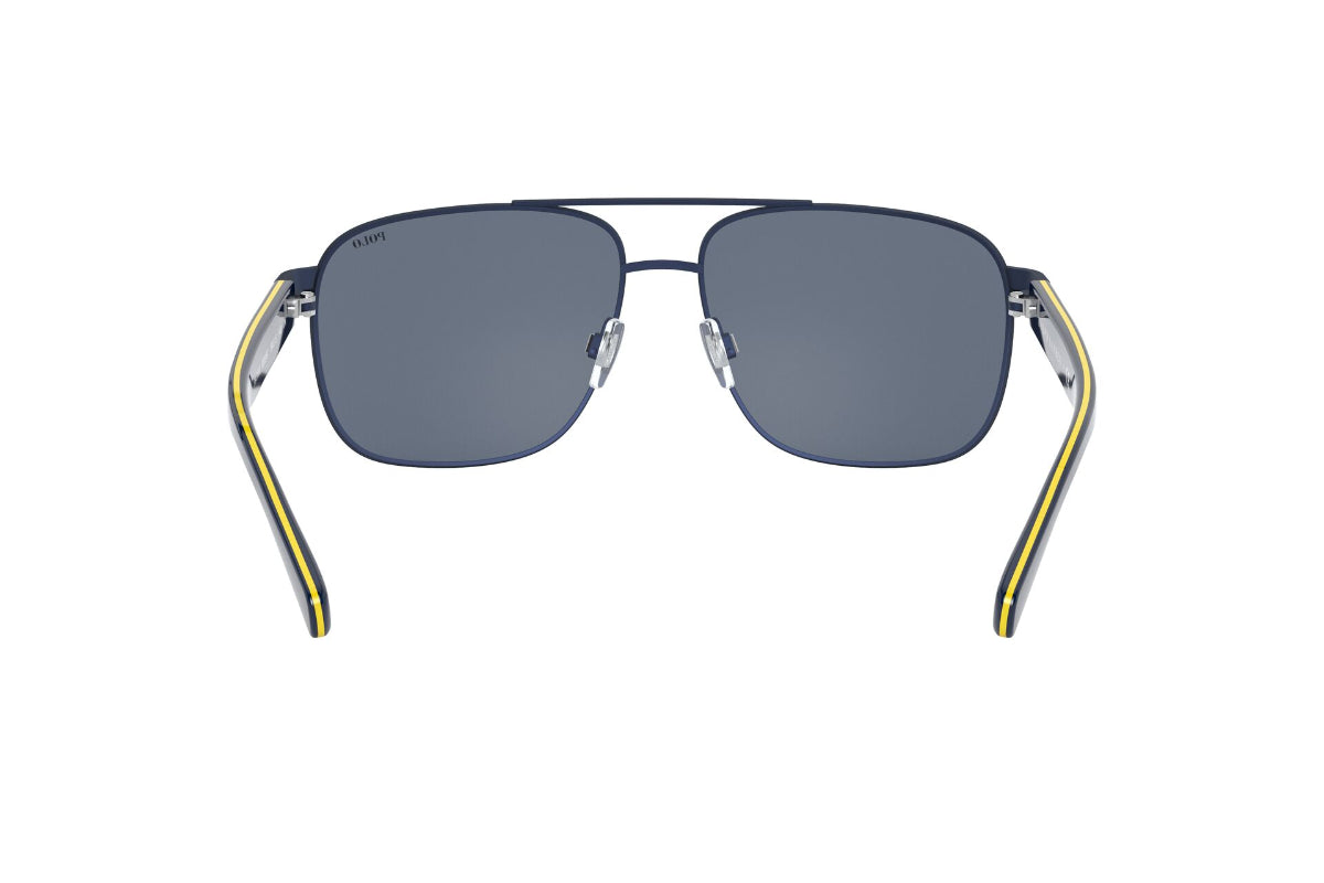Lentes de Sol Matte Navy Blue Polo