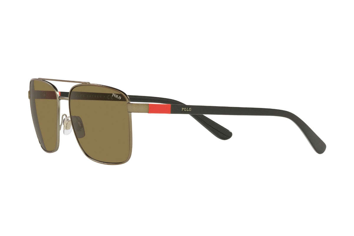 Lentes de Sol Semi Shiny Brass Polo