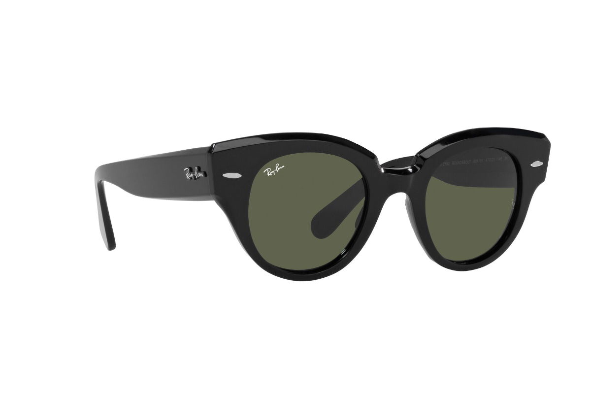 Lentes de Sol Roundabout Black Ray Ban