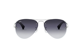 Lentes de Sol Iconic Aviator Silver Ray-Ban