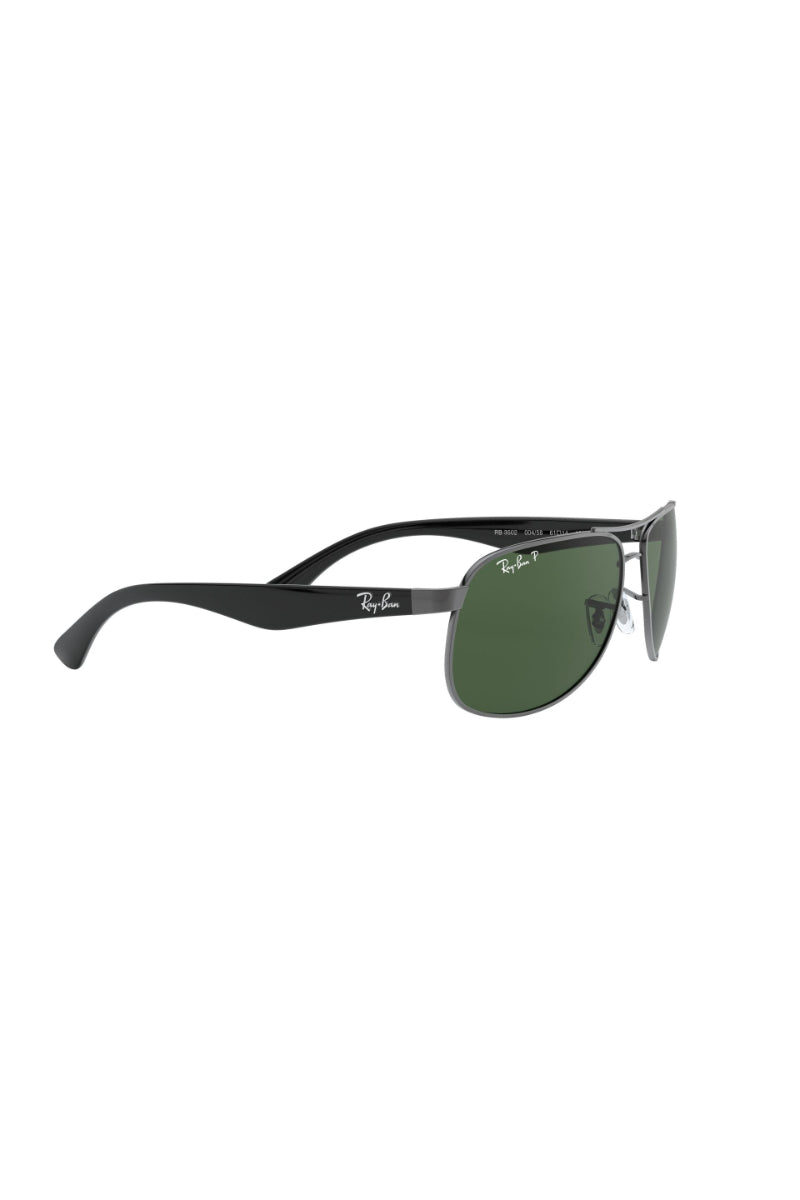 Lentes De Sol Gunmetal Polarizados Ray-Ban