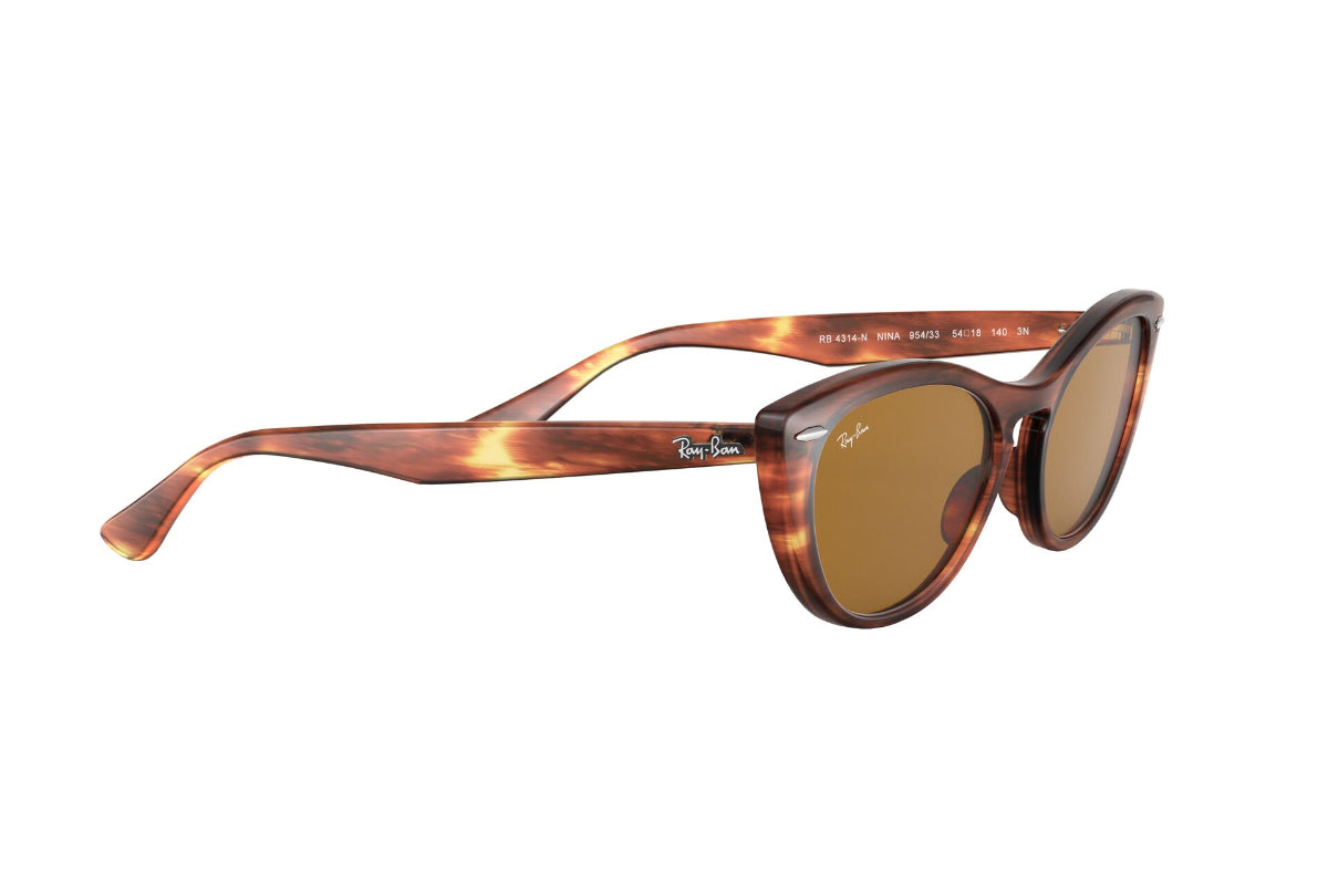 Lentes de Sol Nina Stripped Brown Ray-Ban