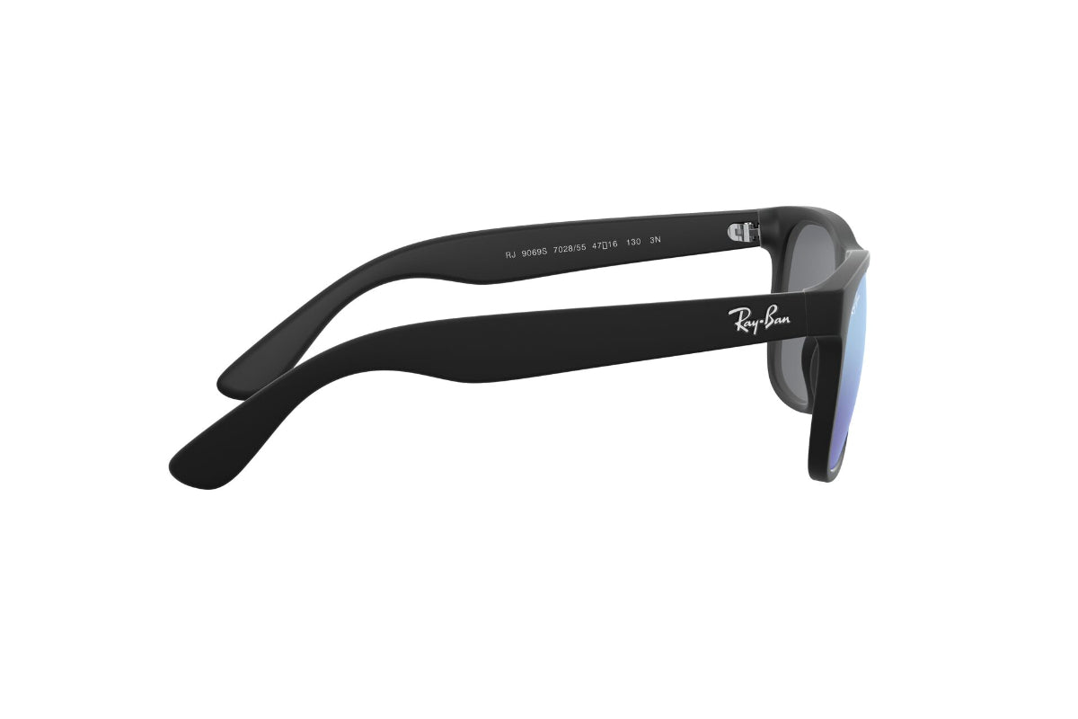 Lentes de Sol Rubber Black Ray-Ban Junior