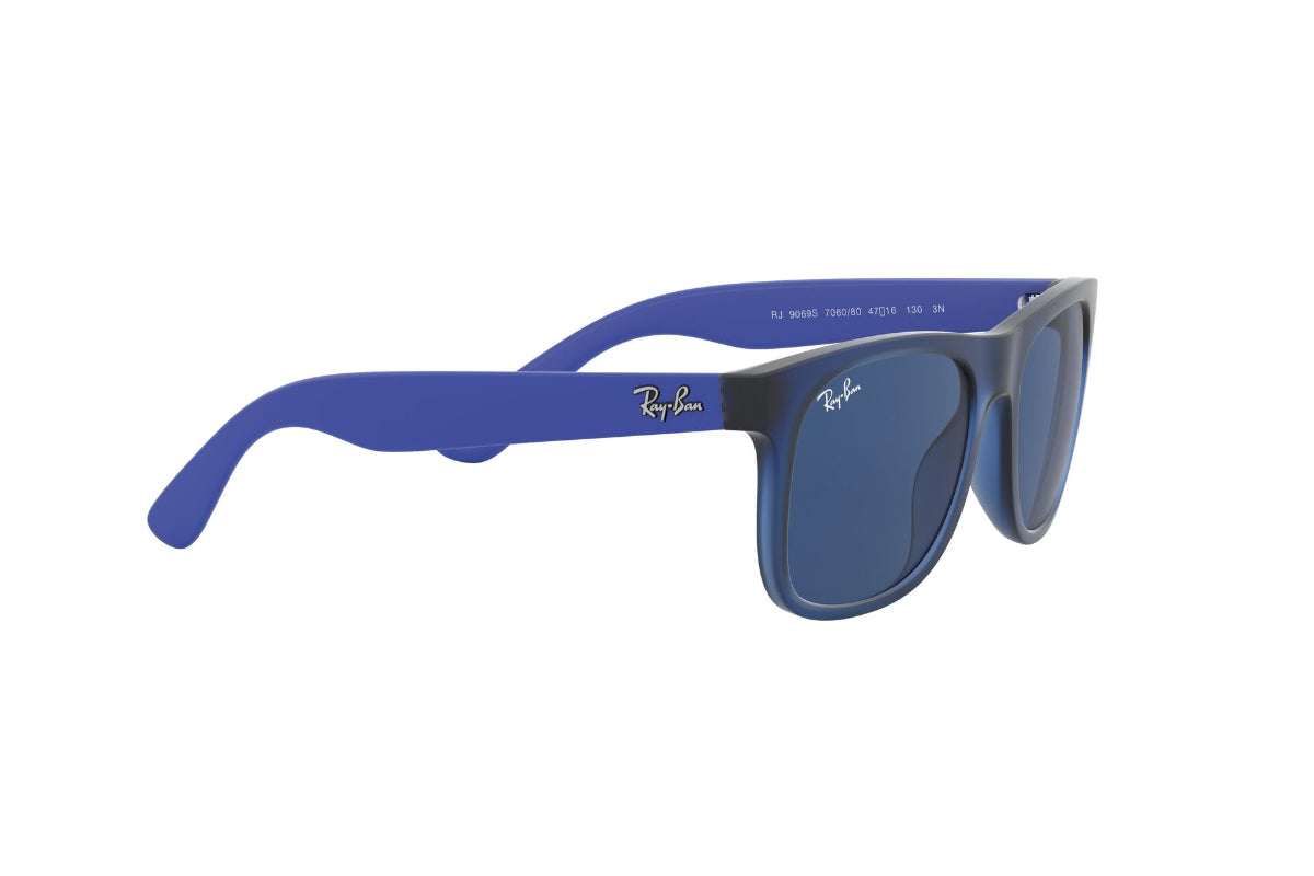 Lentes de Sol Rubber Transparent Blue Ray-Ban Junior