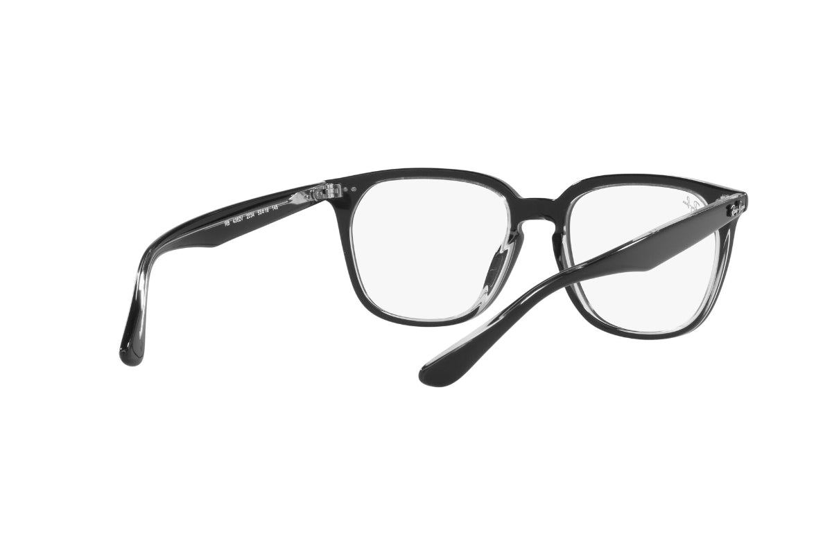 Lentes Ópticos Black On Transparent Ray-Ban Optical