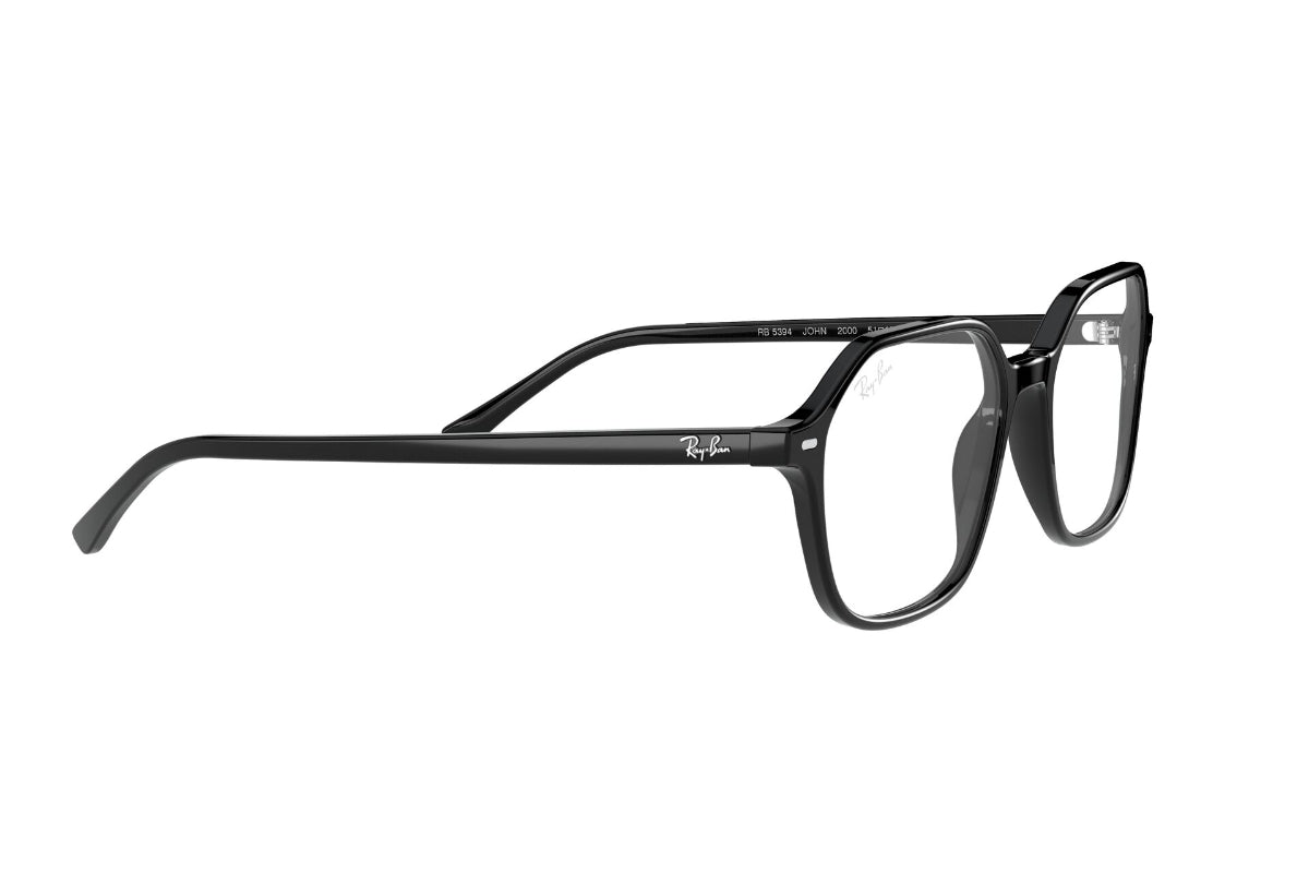 Lentes Ópticos John Black Ray-Ban