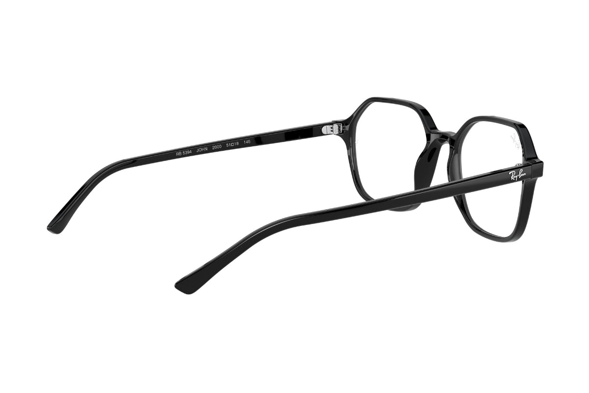 Lentes Ópticos John Black Ray-Ban
