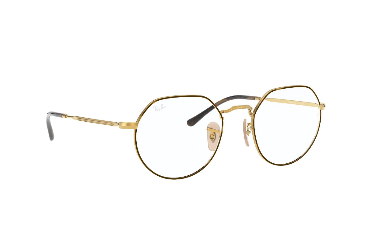 Lentes Ópticos Jack Havana On Arista Ray-Ban