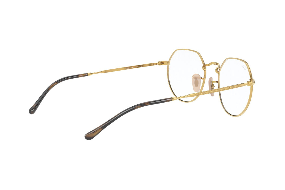 Lentes Ópticos Jack Havana On Arista Ray-Ban