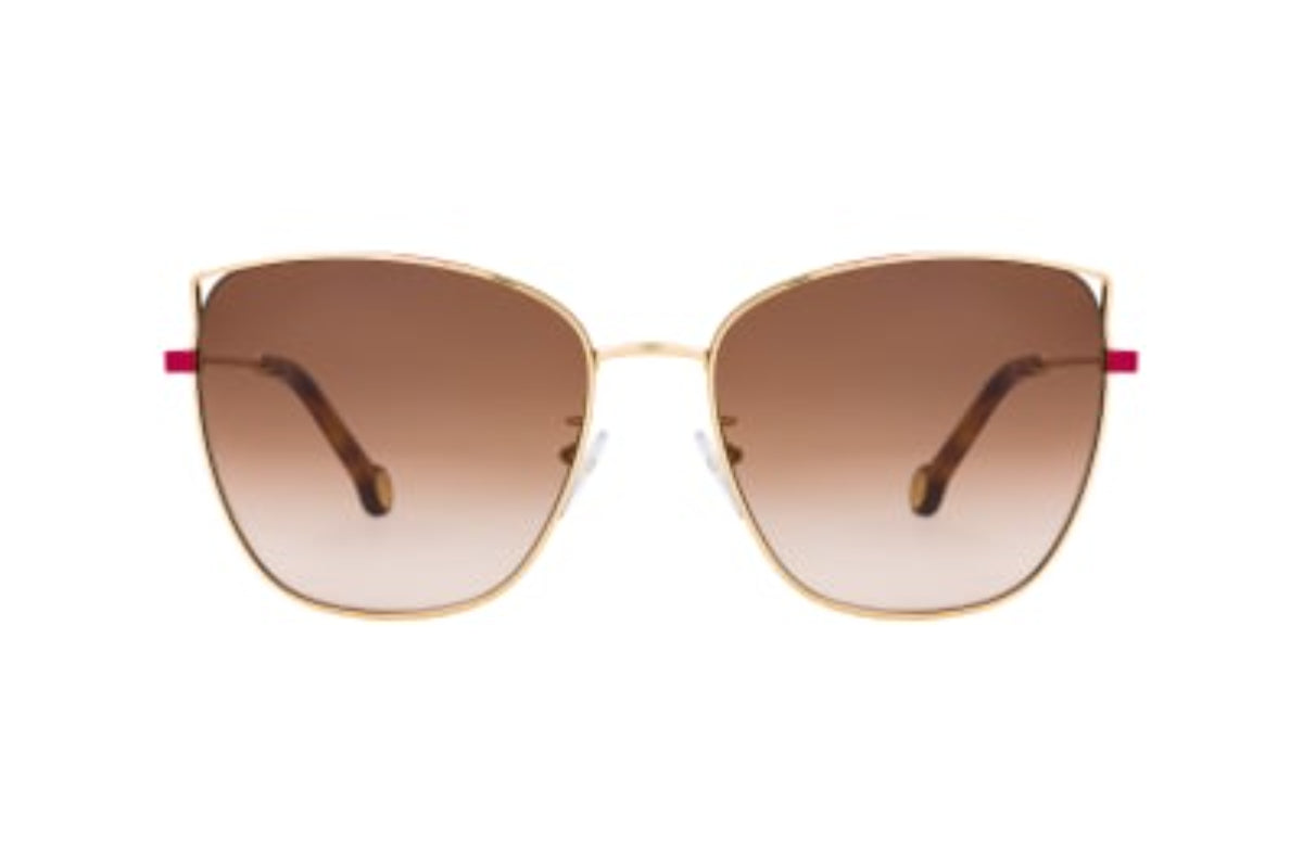 Lentes de Sol Dorado Carolina Herrera