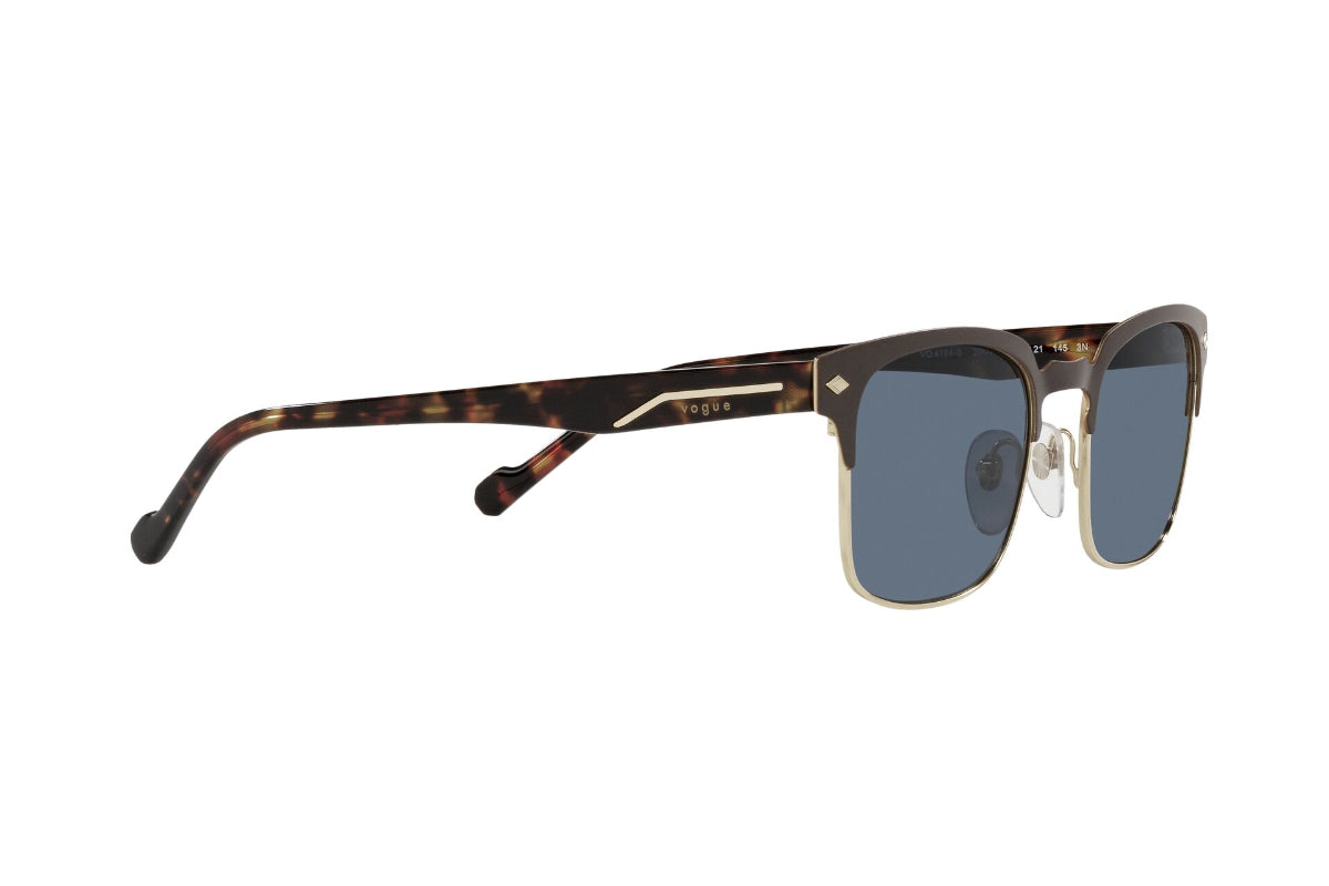 Lentes de Sol Top Brown Matte/Gold Vogue Eyewear