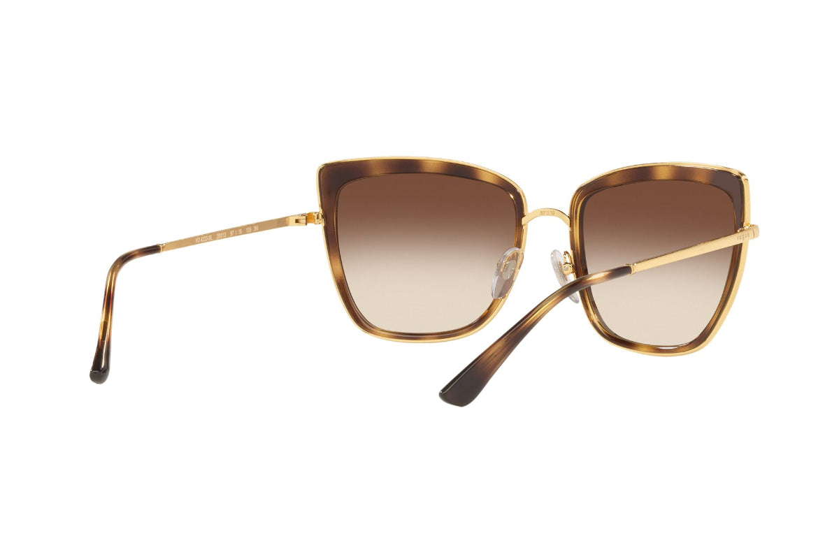 Lentes de Sol Gold Havana Vogue Eyewear