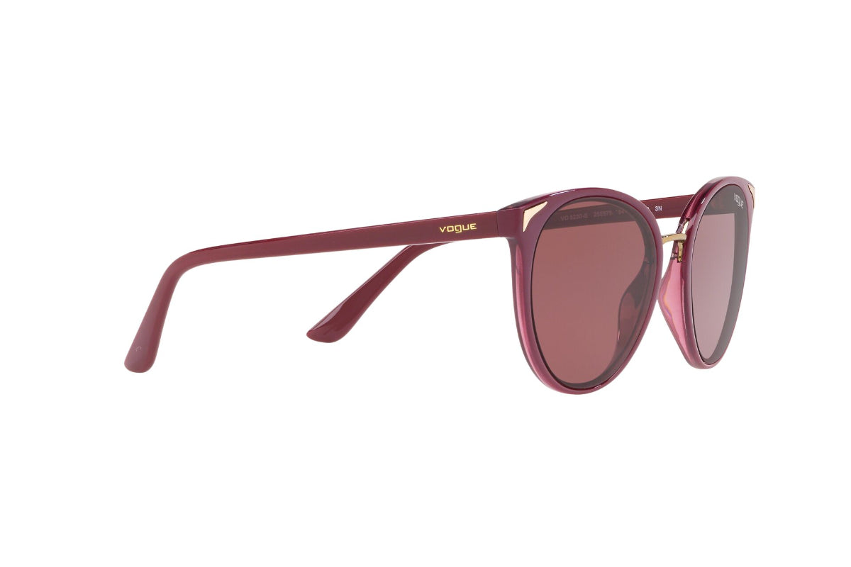 Lentes de Sol Top Dark Red Transparent  Vogue