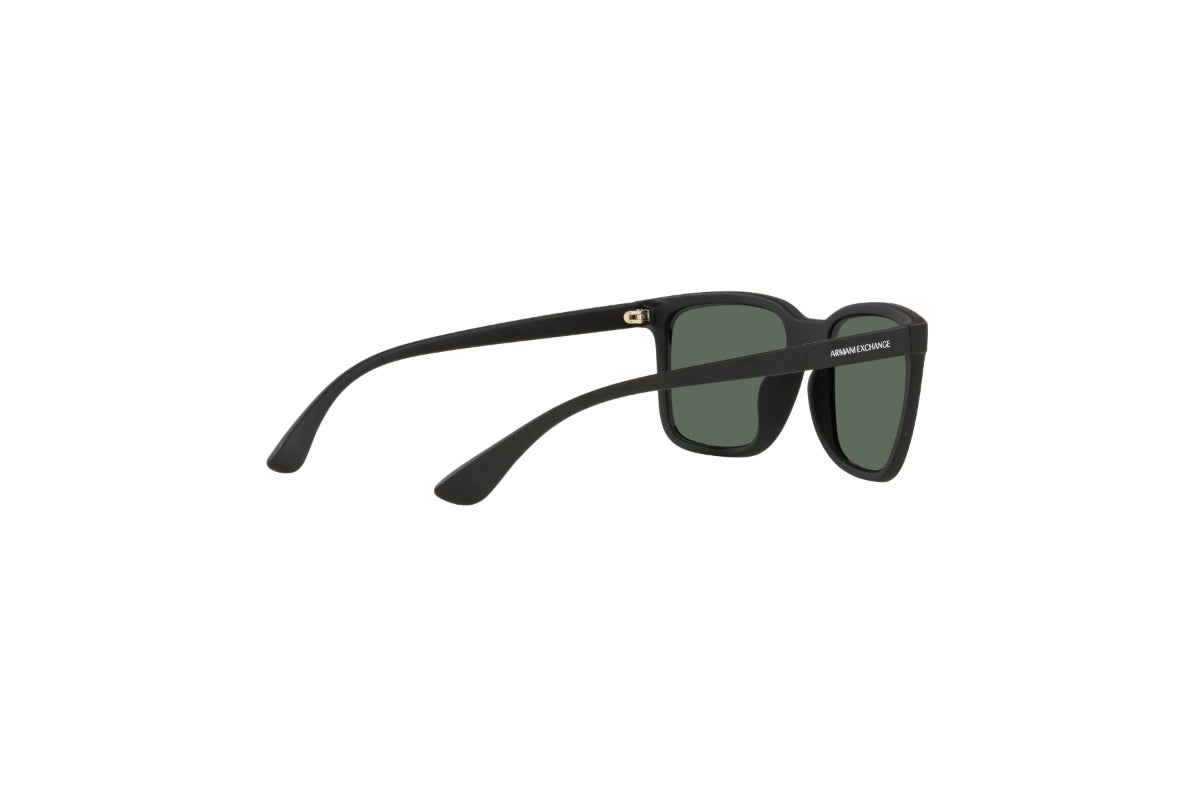 Lentes de Sol Matte Negro Armani Exchange Sustentable
