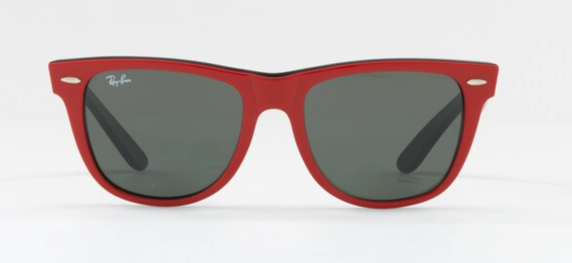2 Lentes de repuesto para Ray-Ban RB2140 WAYFARER Verde medida 54