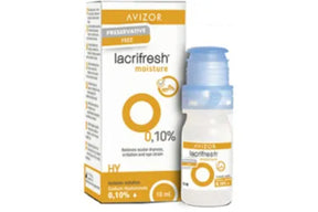 Gotas Lacrifresh Moisture para Lentes de Contacto Avizor 0,10% 10ml
