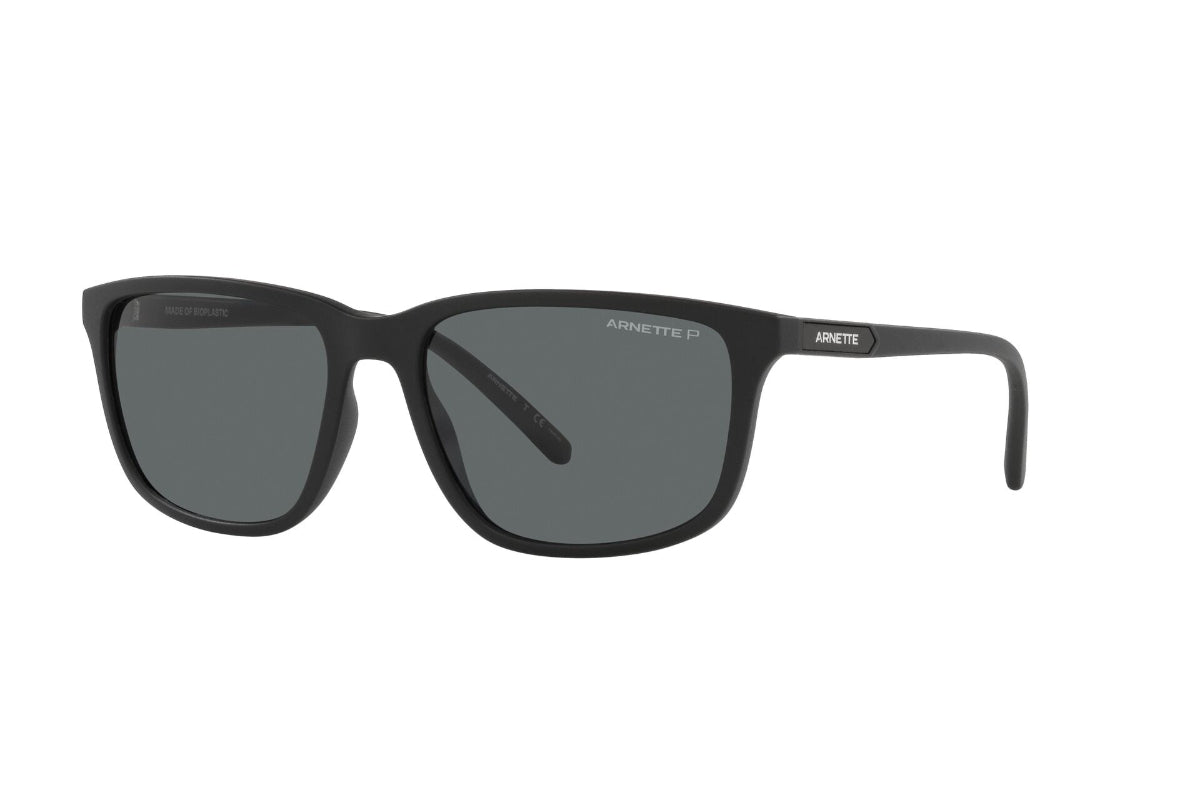 Lentes de Sol Pirx Matte Black Polarizados Arnette Sustentable