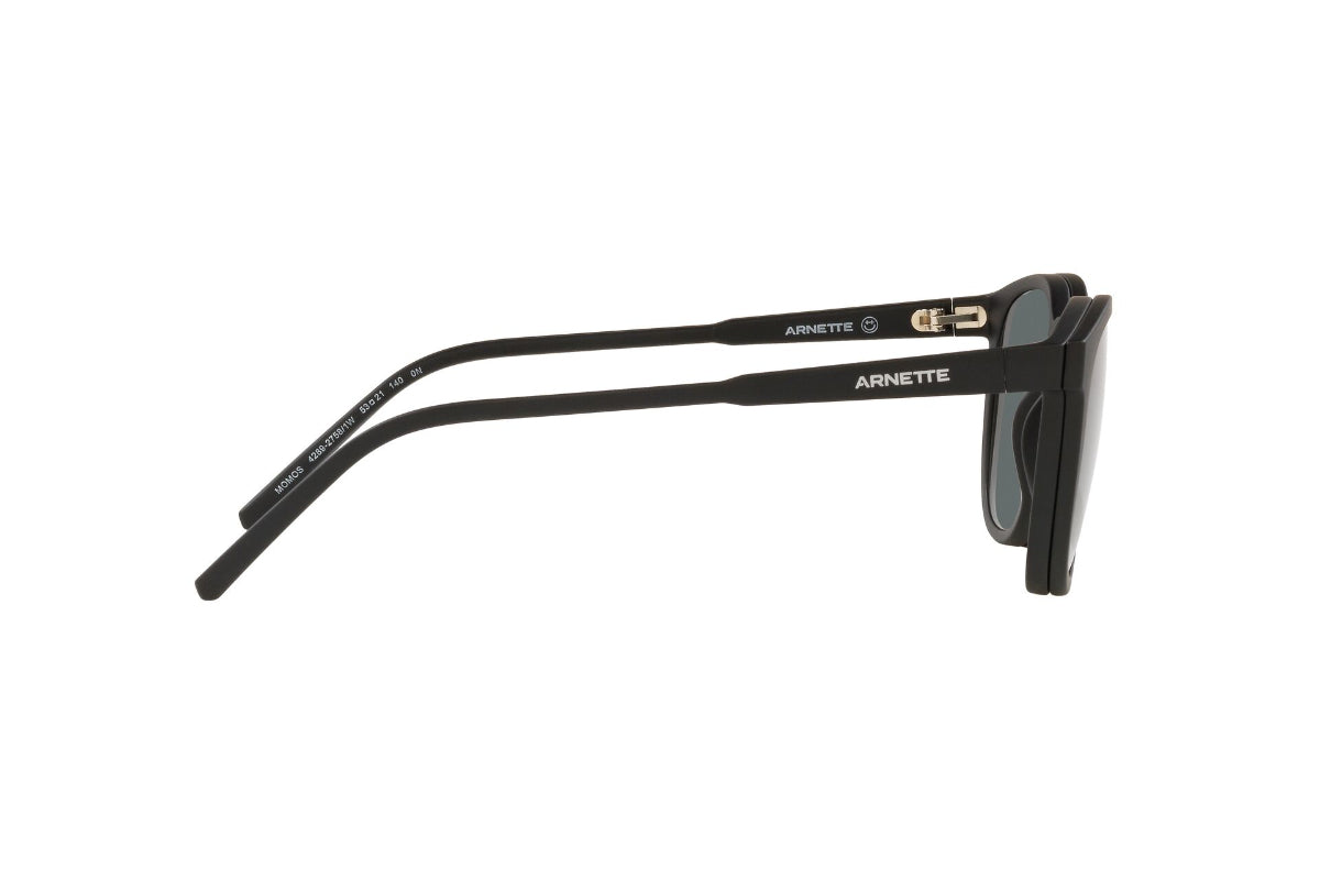 Lentes de Sol Momos Matte Black Arnette Sustentable