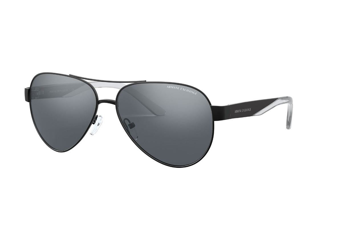 Lentes De Sol Matte Black Exchange Armani