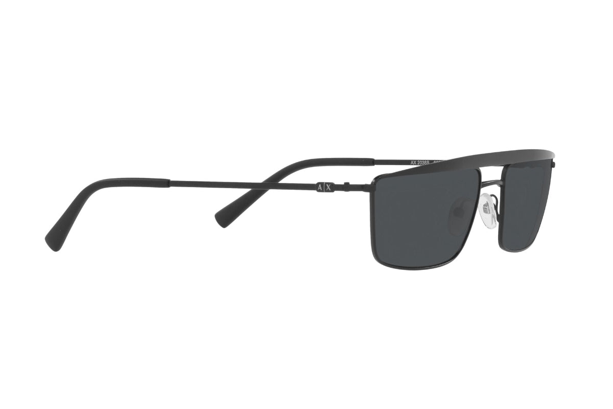 Lentes de Sol Matte Black Exchange Armani