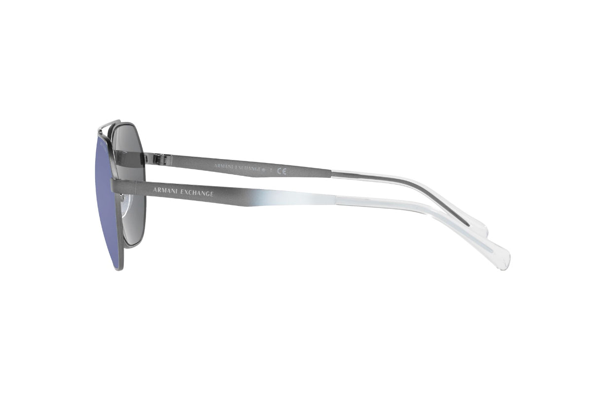 Lentes De Sol Gunmetal Armani Exchange Sustentable