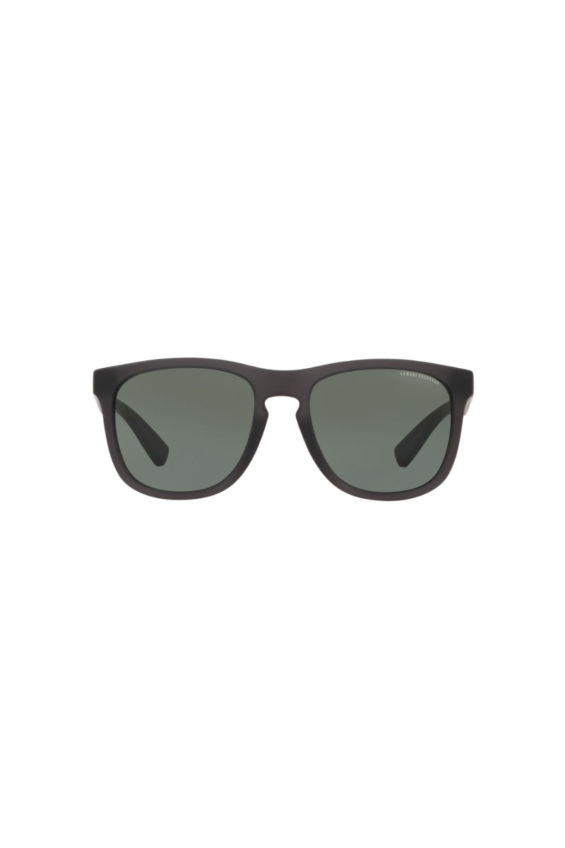 Lentes De Sol Matte Grey Exchange Armani