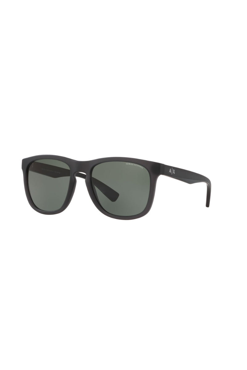 Lentes De Sol Matte Grey Exchange Armani