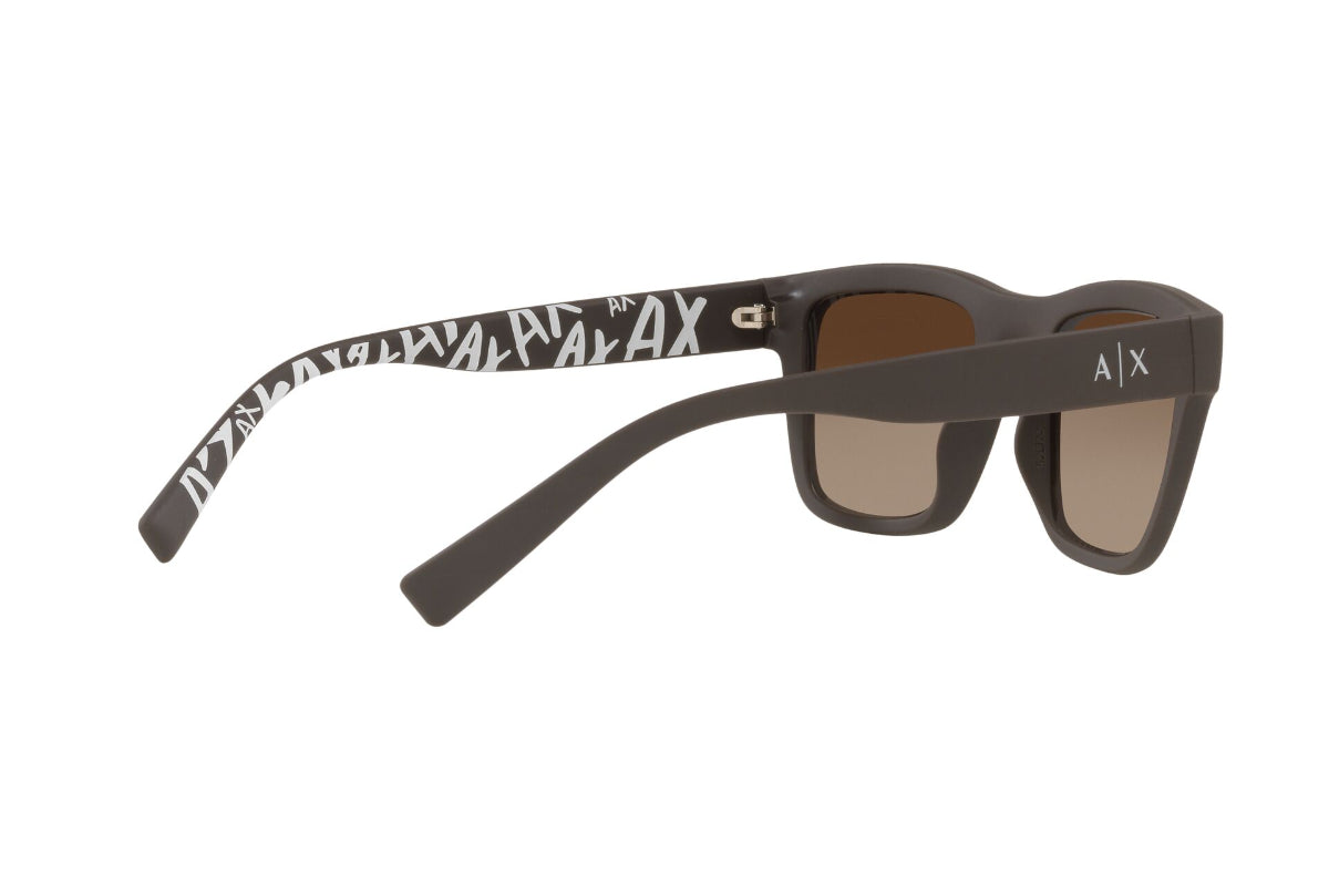 Lentes de Sol Matte Brown Exchange Armani