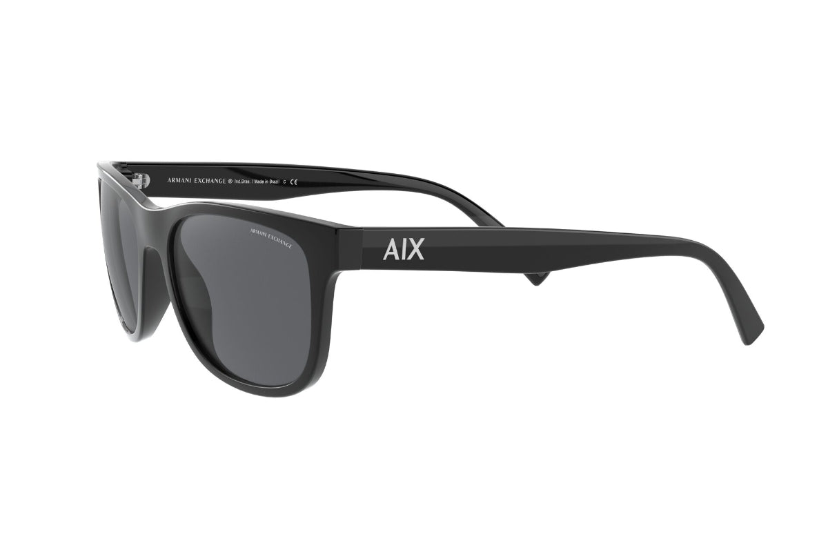 Lentes de Sol Matte Black Armani Exchange