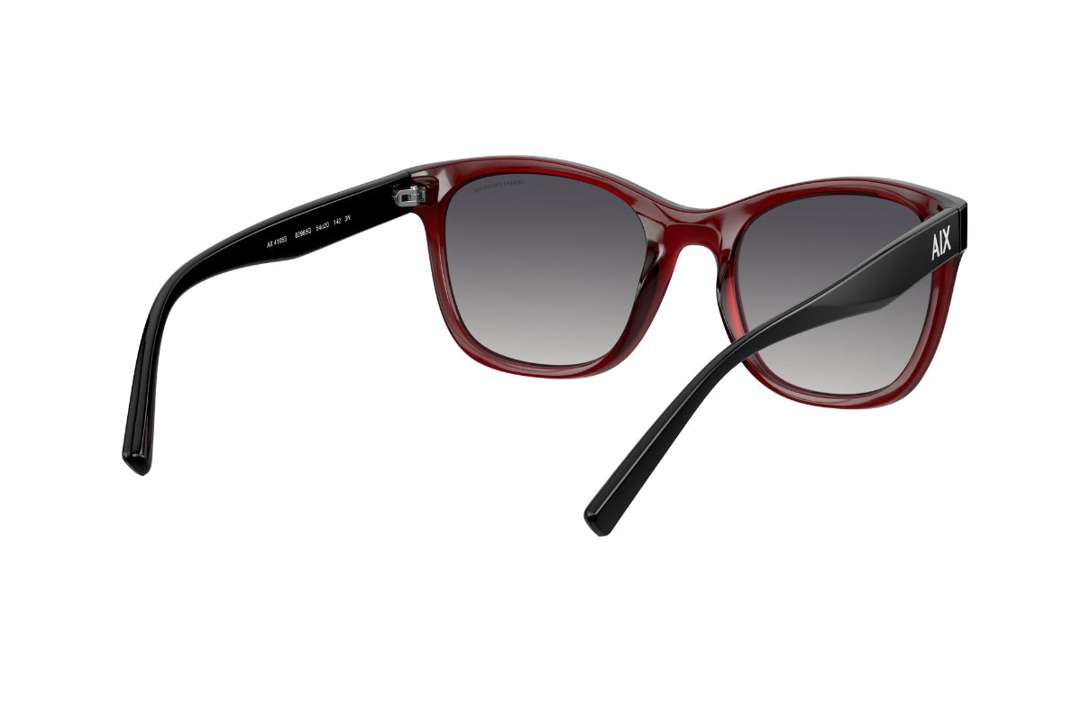 Lentes de Sol Shiny Bordeaux Armani Exchange