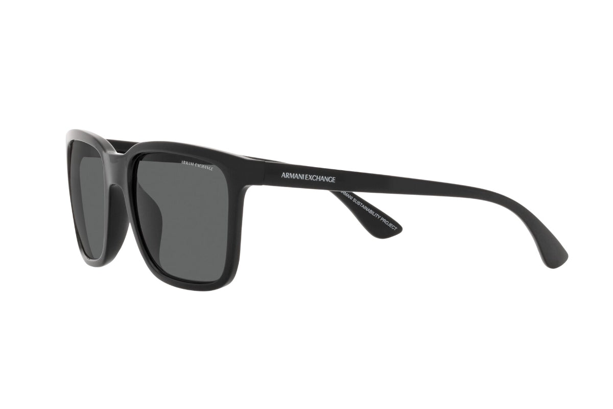 Lentes de Sol Shiny Black Exchange Armani