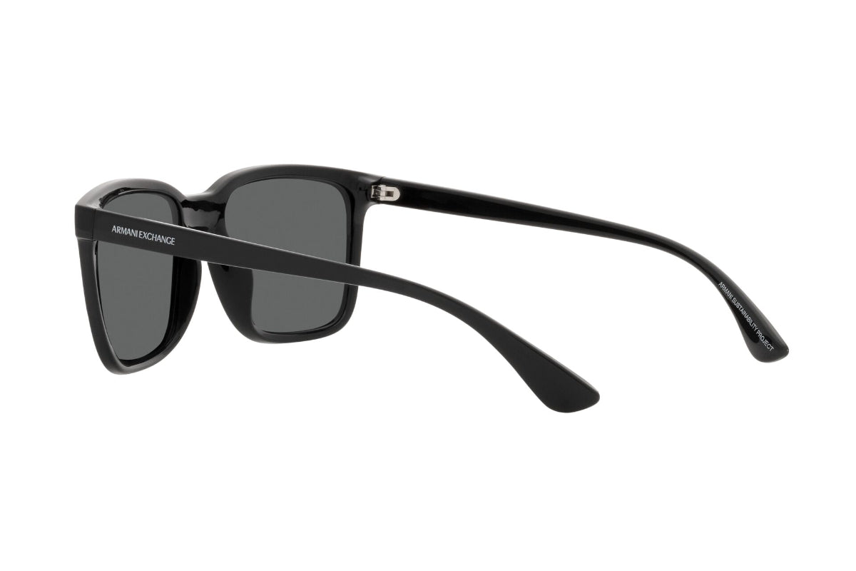 Lentes de Sol Shiny Black Exchange Armani