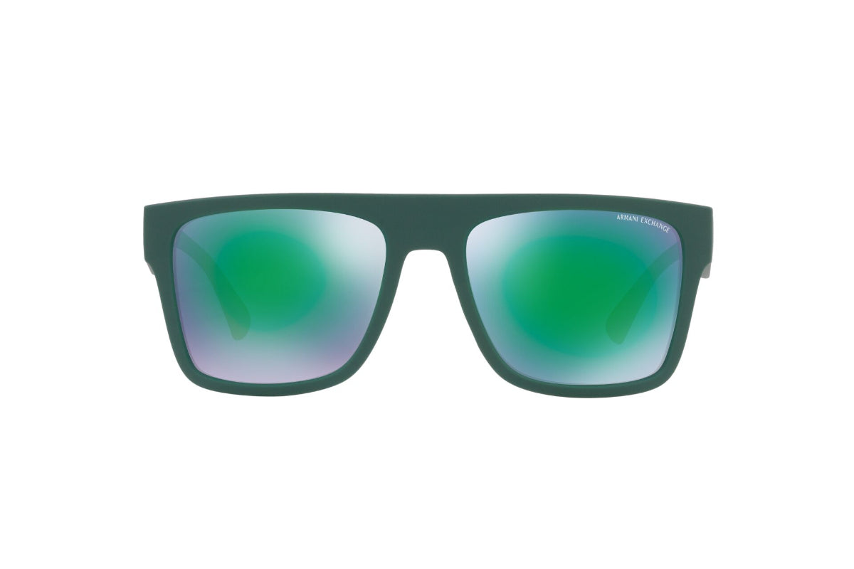 Lentes de Sol Matte Green Exchange Armani