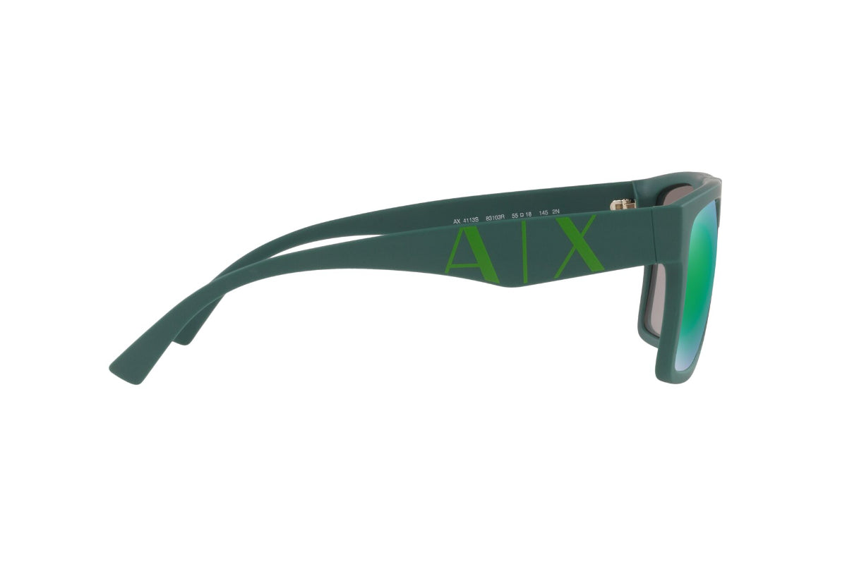 Lentes de Sol Matte Green Exchange Armani