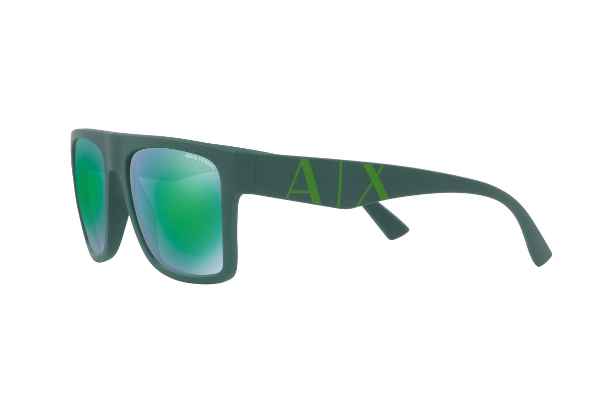 Lentes de Sol Matte Green Exchange Armani