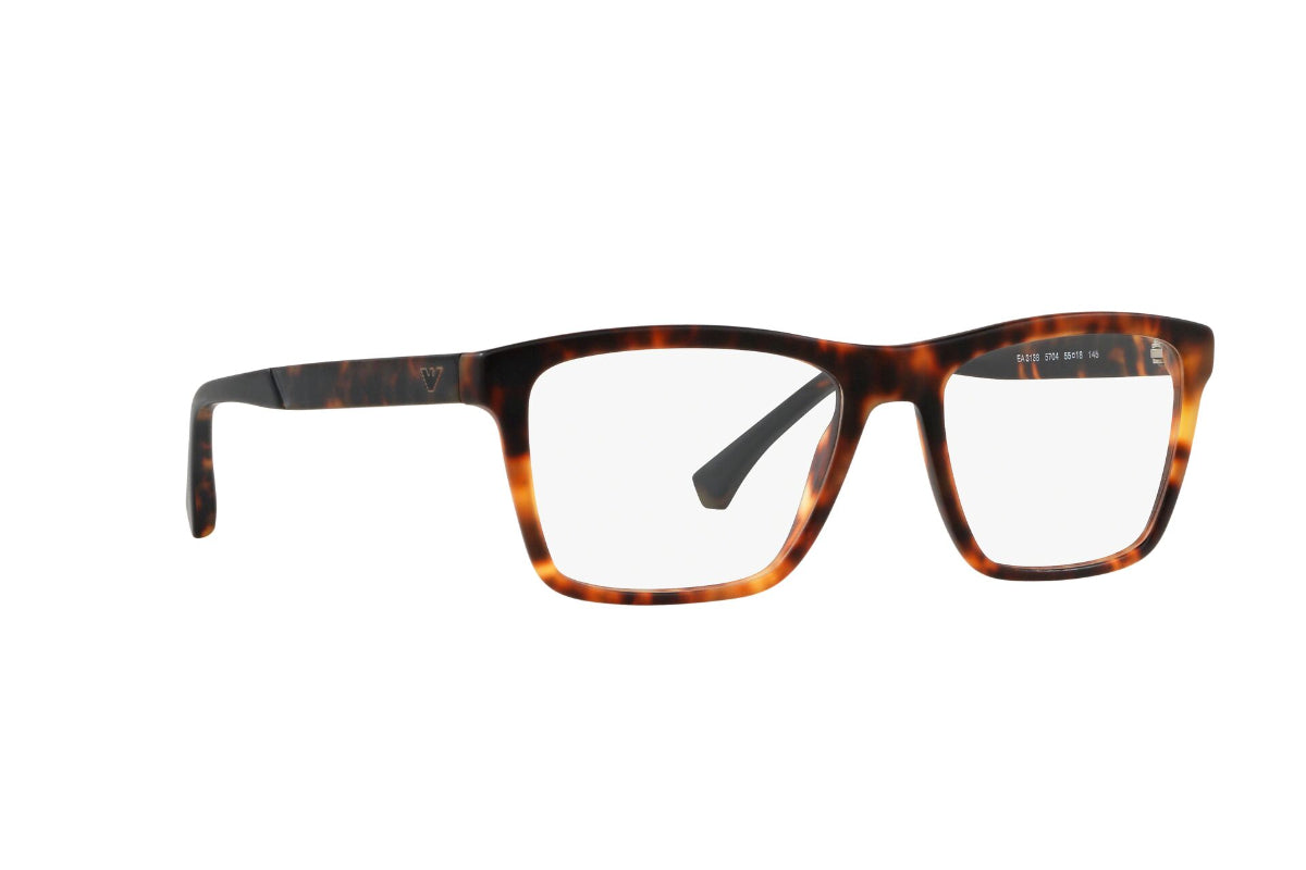 Lentes Ópticos Matte Blonde Havana Emporio Armani