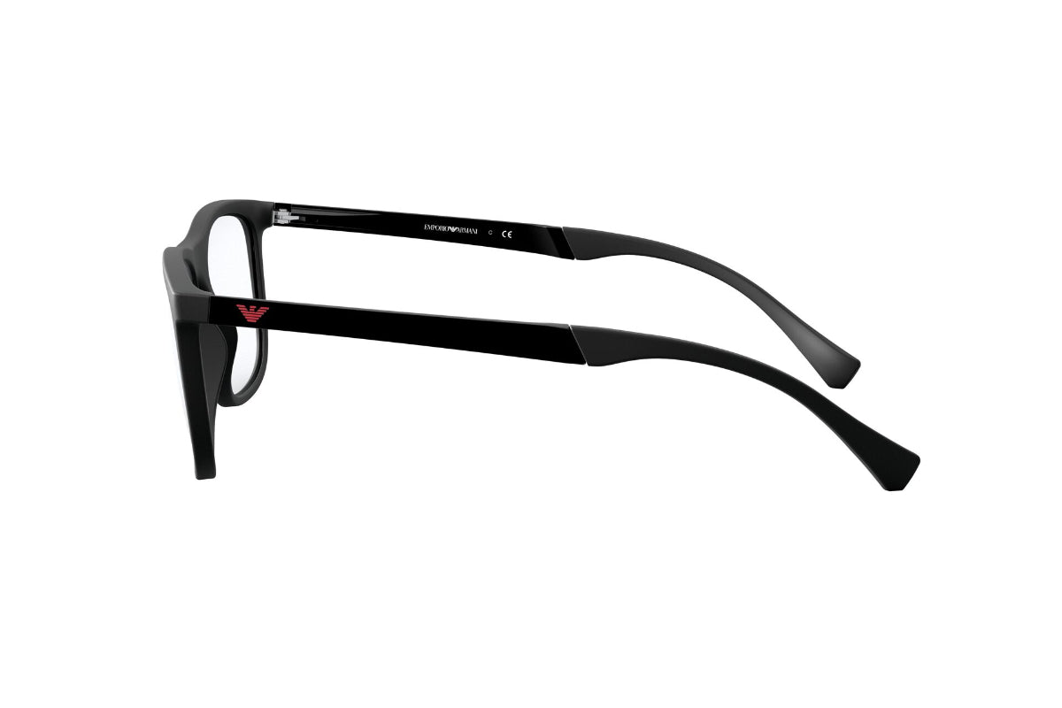 Lentes Opticos Black Rubber Emporio Armani