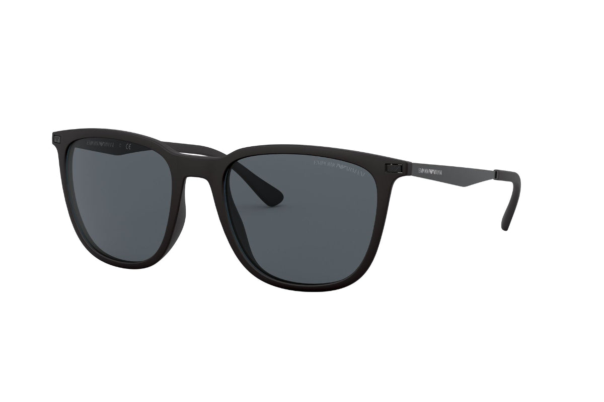 Lentes de Sol Matte Black Emporio Armani