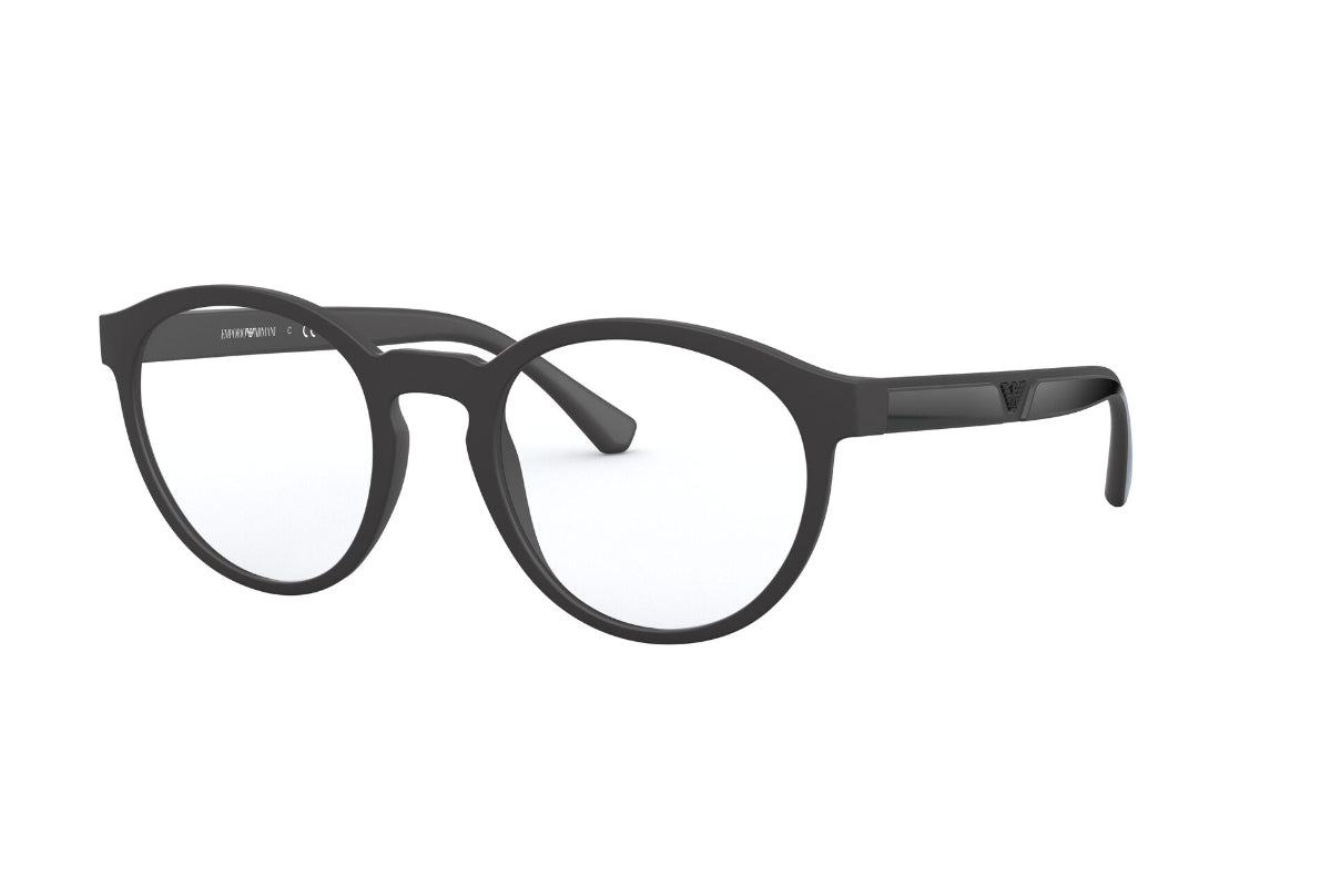 Lentes Opticos Matte Black Emporio Armani