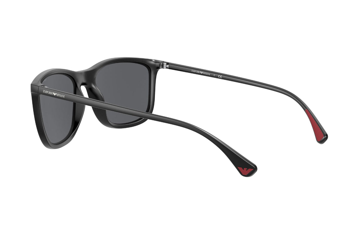 Lentes de Sol Matte Black Emporio Armani